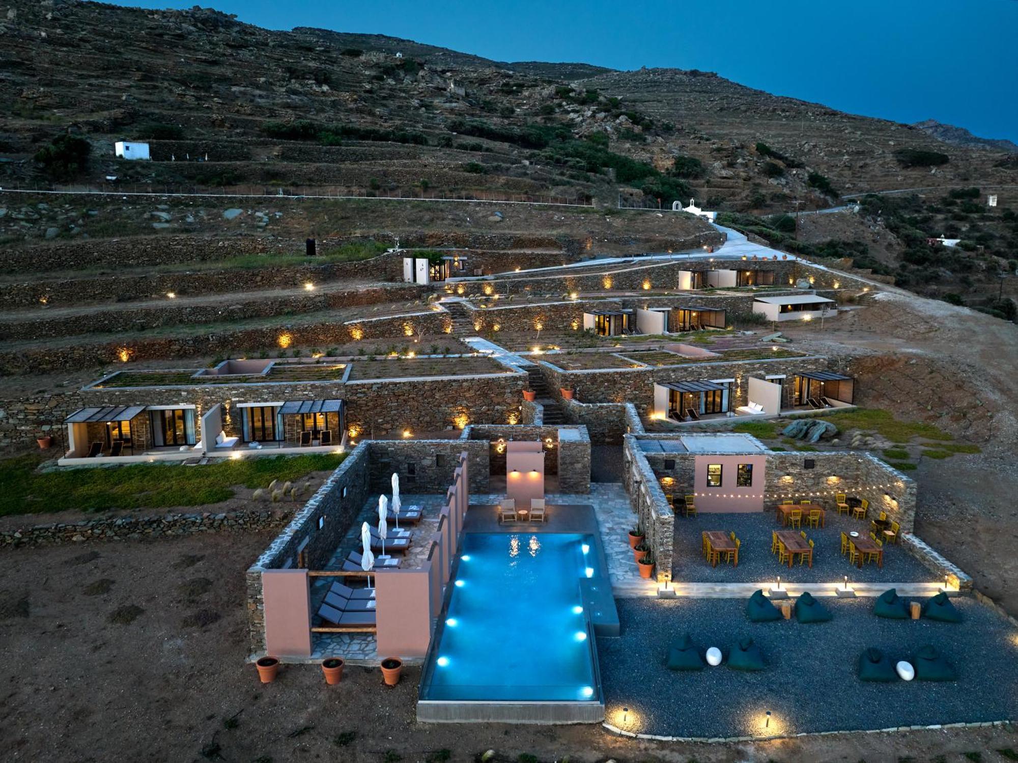 Under The Sun Cycladic Village Tínos Buitenkant foto